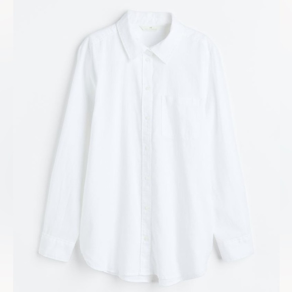 H&M Linen Blend shirt - Picture 2 of 3